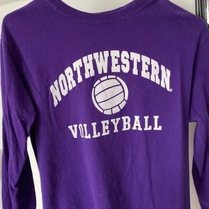 Northwestern Volleyball Long Sleeve